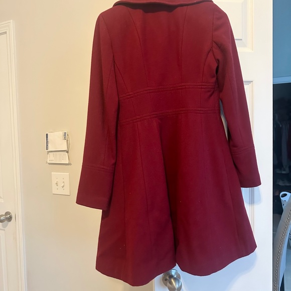 Red Jessica Simpson Wool Coat XS - Picture 2 of 2
